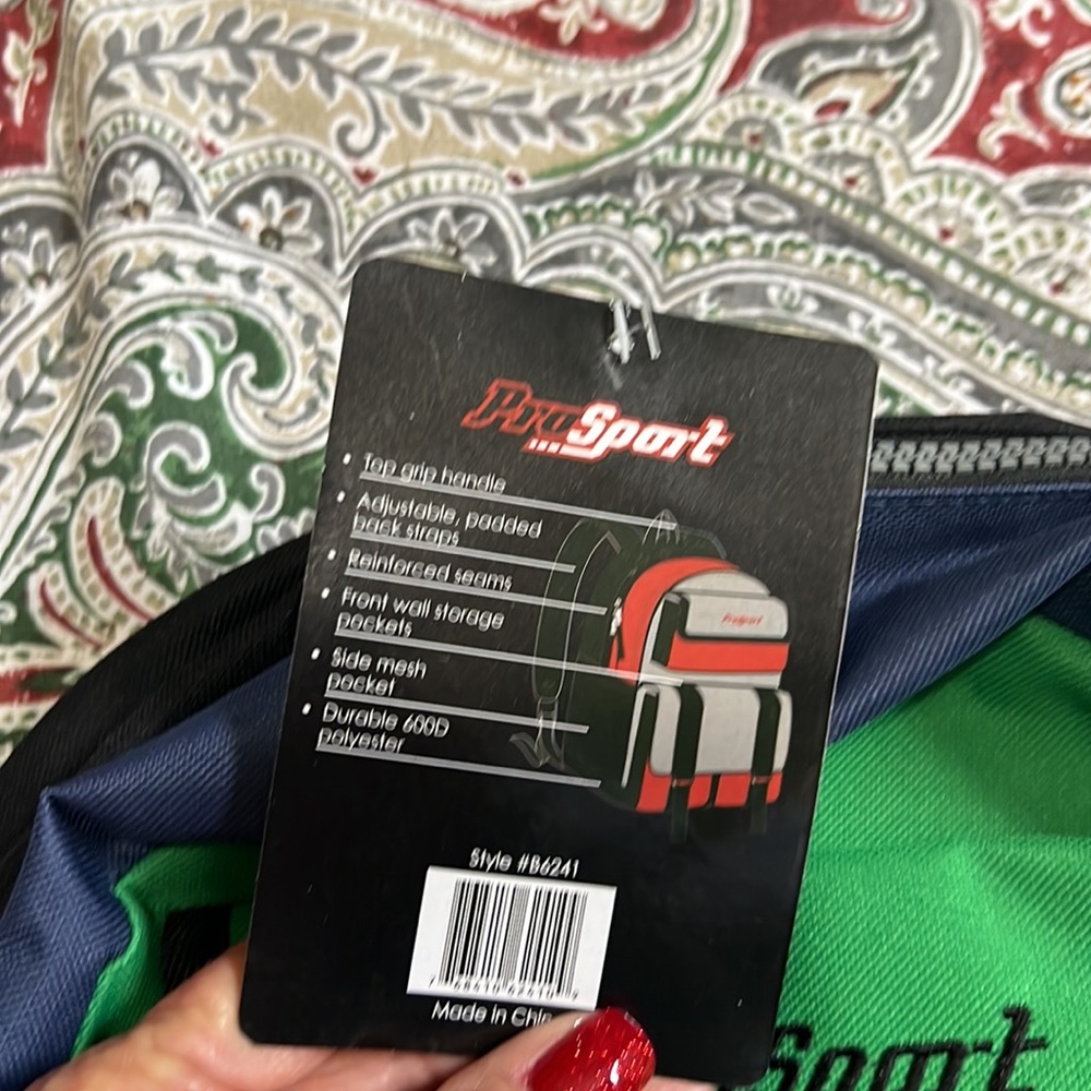 NWT ProSport backpack - Picture 3 of 9